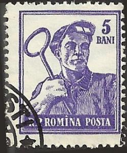 ROMANIA - 1025 - Used - SCV-0.25