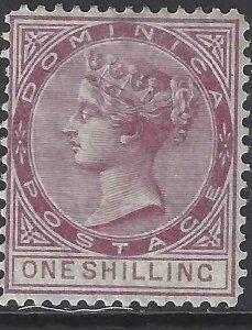 Dominica 1877-1879 SC 9 perf 14 Mint 