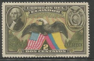 ECUADOR  C57  MNH, 150TH ANNIV. OF THE U.S. CONSTITUTION