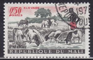 Mali 16 CTO 1961 Herding Sheep