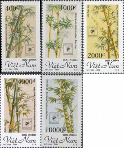 233886 MNH VIETNAM 1994 VARIEDAD DE BAMBUS