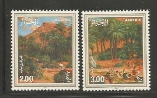 Algeria MNH sc# 795-6 Painting 2014CV $3.85