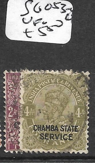 INDIA CHAMBA (P2809B) KGV SERVICE SG O53-4  VFU