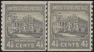 844 Mint,OG,NH... Line Pair... SCV $5.00