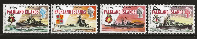 FALKLAND ISLANDS SC# 237-40  FVF/MNH