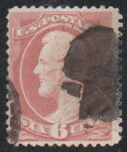 USA #208 F-VF, cork cancel, fresh color! Retails $110