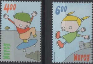 Norway 1999 #1236-7 MNH. Children