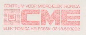 Meter cut Netherlands 1997 Computer chip - Center for Micro Electronics