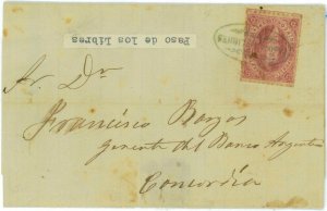 BK1778 - ARGENTINA - POSTAL HISTORY - EARLY COVER from PASO de los LIBRES