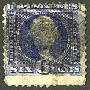 U.S. #115 USED V TINY TEAR