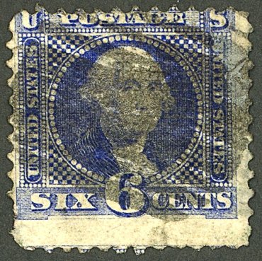 U.S. #115 USED V TINY TEAR