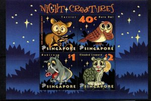 SINGAPORE SGMS1273 2003 CREATURES OF THE NIGHT MNH