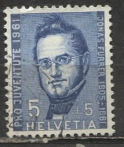Switzerland 1961: Sc. # B308; Used Single Stamp