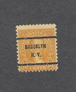 642 - 10¢ Monroe - precancel Brooklyn