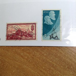 South Africa  #  366-67  used