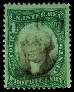 U.S. REV. PROPRIETARY RB4b  Used (ID # 51845)