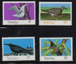 Tokelau Islands Sc 57-60 1977 Birds stamp set mint NH