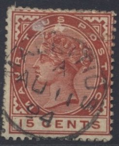 mauritius 80 used  $0.50