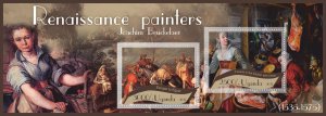 Stamps Art. Painting Joachim Beuckelaer 1+1 sheets perforated MNH** 2017 year