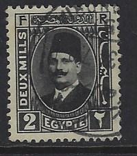 Egypt 129 used wm 195 (DT)