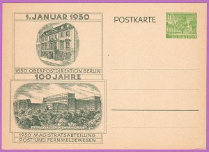 BER MiP11 M 1950 10pf Cloisters, Kleist Park