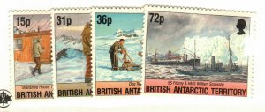 British Antarctic Territory #214-7 MNH ships