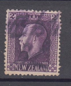 J38475, 1915-22 new zealand used #148 king perf 14 x 13 1/2