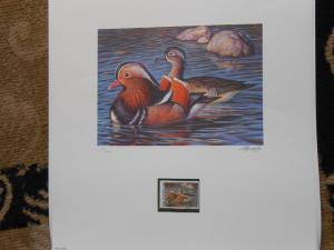 RD1 - Russia Artist Signed Duck Print.   #02 RD1