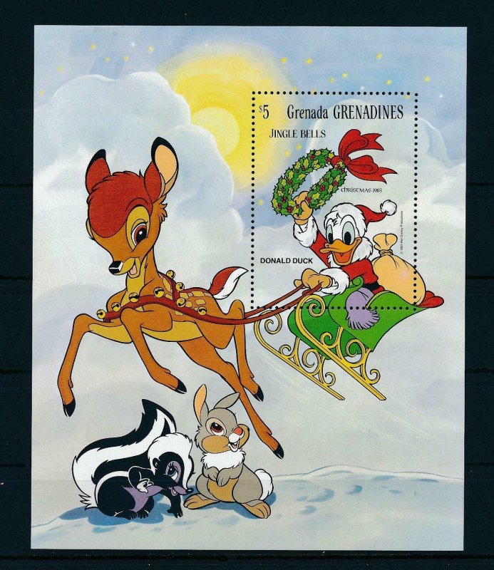 [22435] Grenada Grenadines 1983 Disney Donald Duck as santa MNH