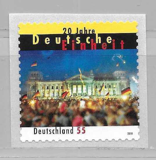 Germany 2590 20th Reunification S/A single MNH