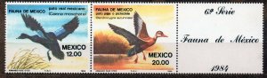 1984 Mexico 1893-94+Tab Mexican fauna