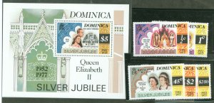 Dominica #521-526  Souvenir Sheet