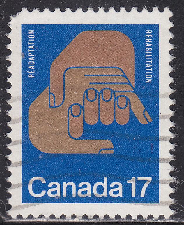 Canada 856 USED 1980 Rehabilitation World Congress 17¢