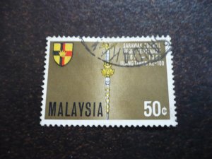 Stamps - Malaysia - Scott# 47 - Used Part Set of 1 Stamp