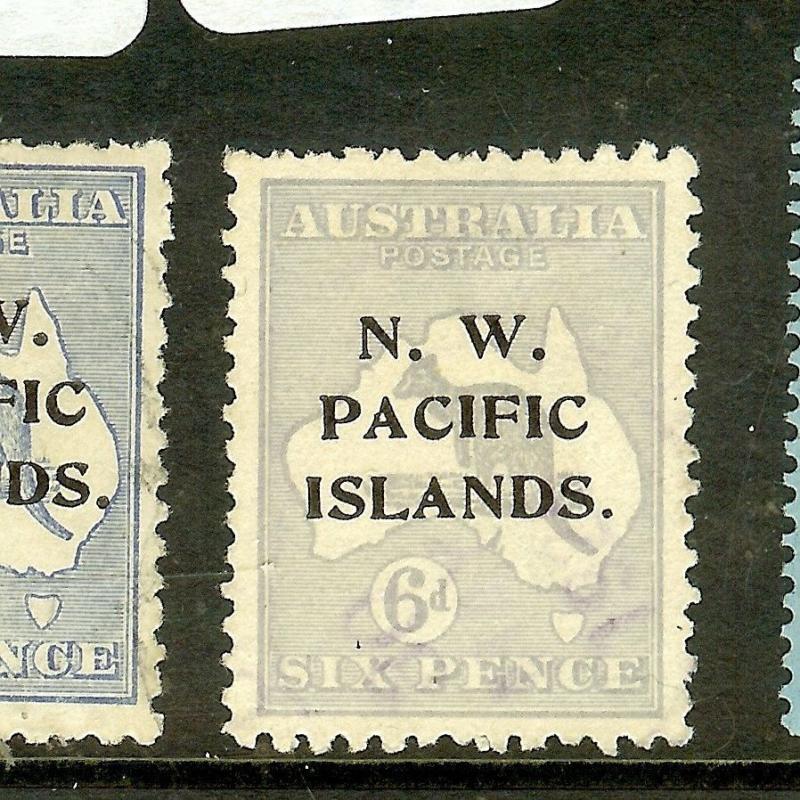 NORTH WEST PACIFIC ISLANDS (P2012B) 6D KANGAROO SG110, 110A  VFU