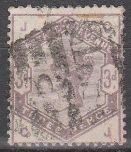 Great Britain #102 F-VF Used  CV $100.00 (S6249)