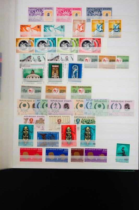 Haiti 1940's to 1970's Stamp Collection