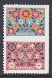 5661b Love Pair MNH