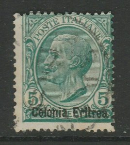 Eritrea 1908-09 5c Used Italian Colonies A16P62F1