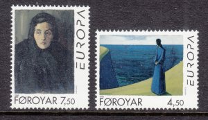 Faroe Islands 302-303 Europa MNH VF