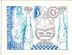 WALLIS & FUTUNA Sc 463 NH issue of 1994 - GRAND LODGE