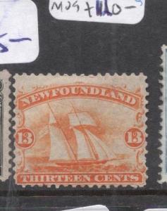 Newfoundland 1868 13c Boat SG 29 MOG (8dhb)