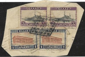 GREECE  SC #  328.  330     USED