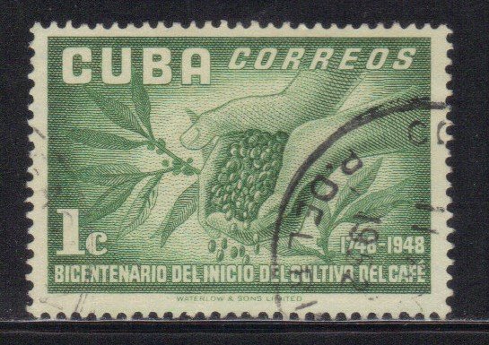 CUBA SC# 481  **USED** 1952   1c   SEE SCAN