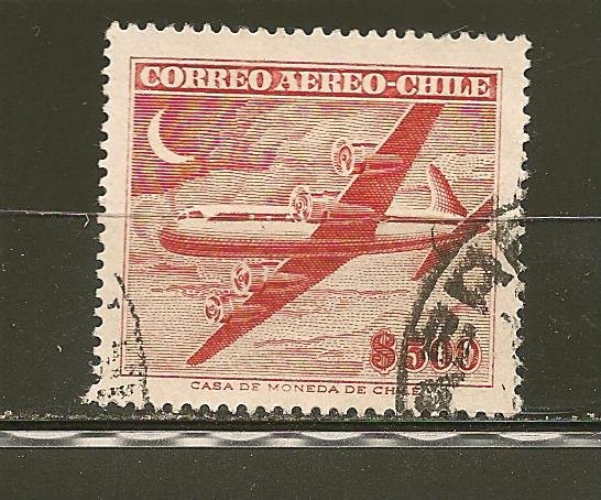 Chile C180 Airmail Douglas DC-6 Used