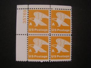 Scott 1735, 15c A nondenominated Orange Eagle, PB4 #35769 UL, MNH Beauty
