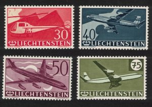 SALE Liechtenstein 30th Anniversary of First Air Stamps 4v 1960 MH SC#C34-C37