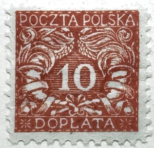 AlexStamps POLAND #J16 VF Mint 