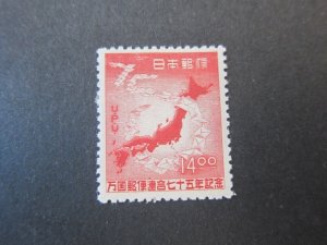 Japan 1949 Sc 476 MH