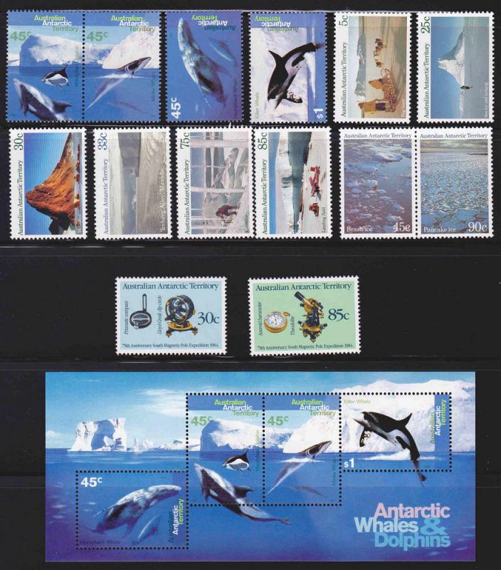 Australia Antarctic Territory Small Mint NH Lot